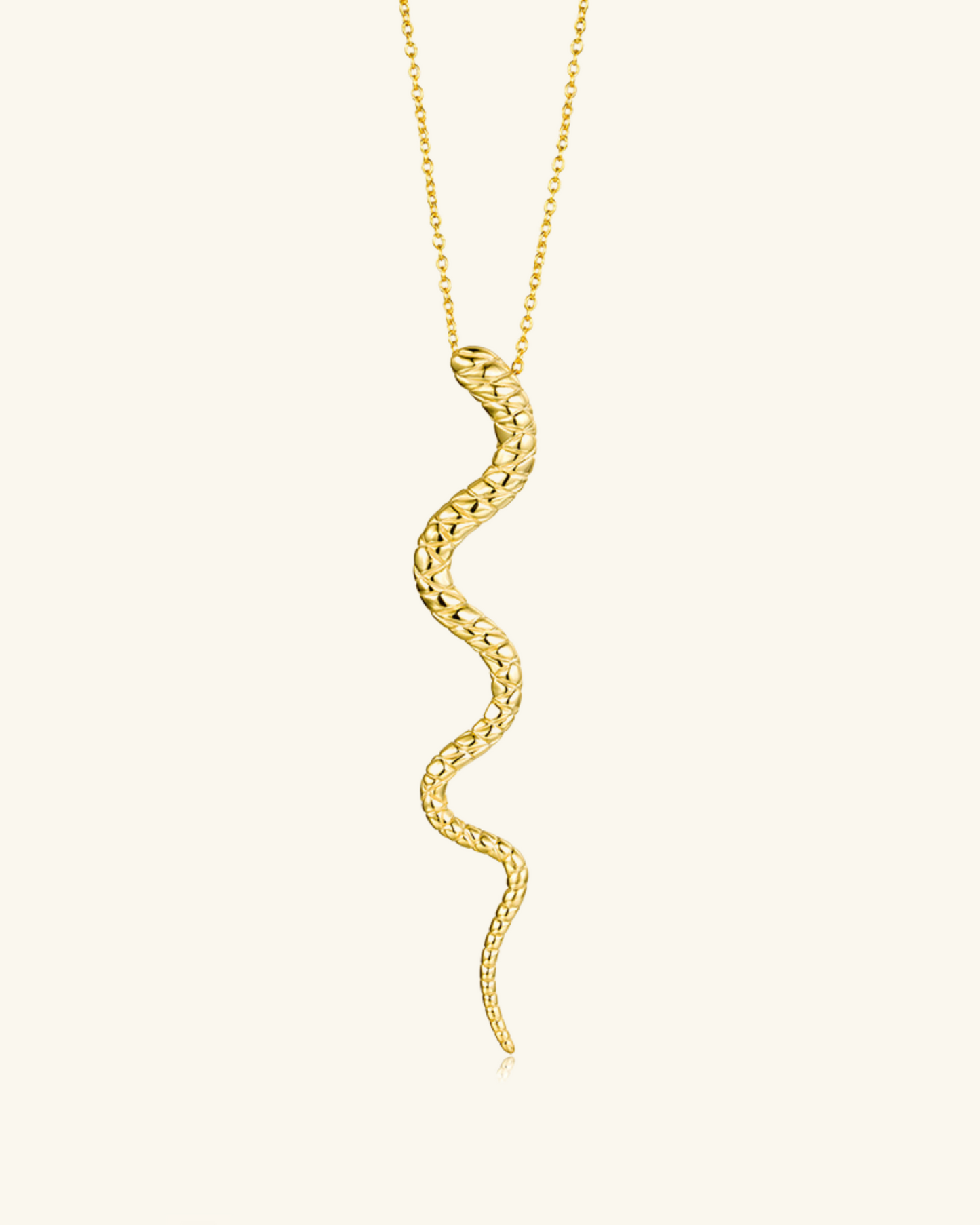 Collar Serpiente Dorado