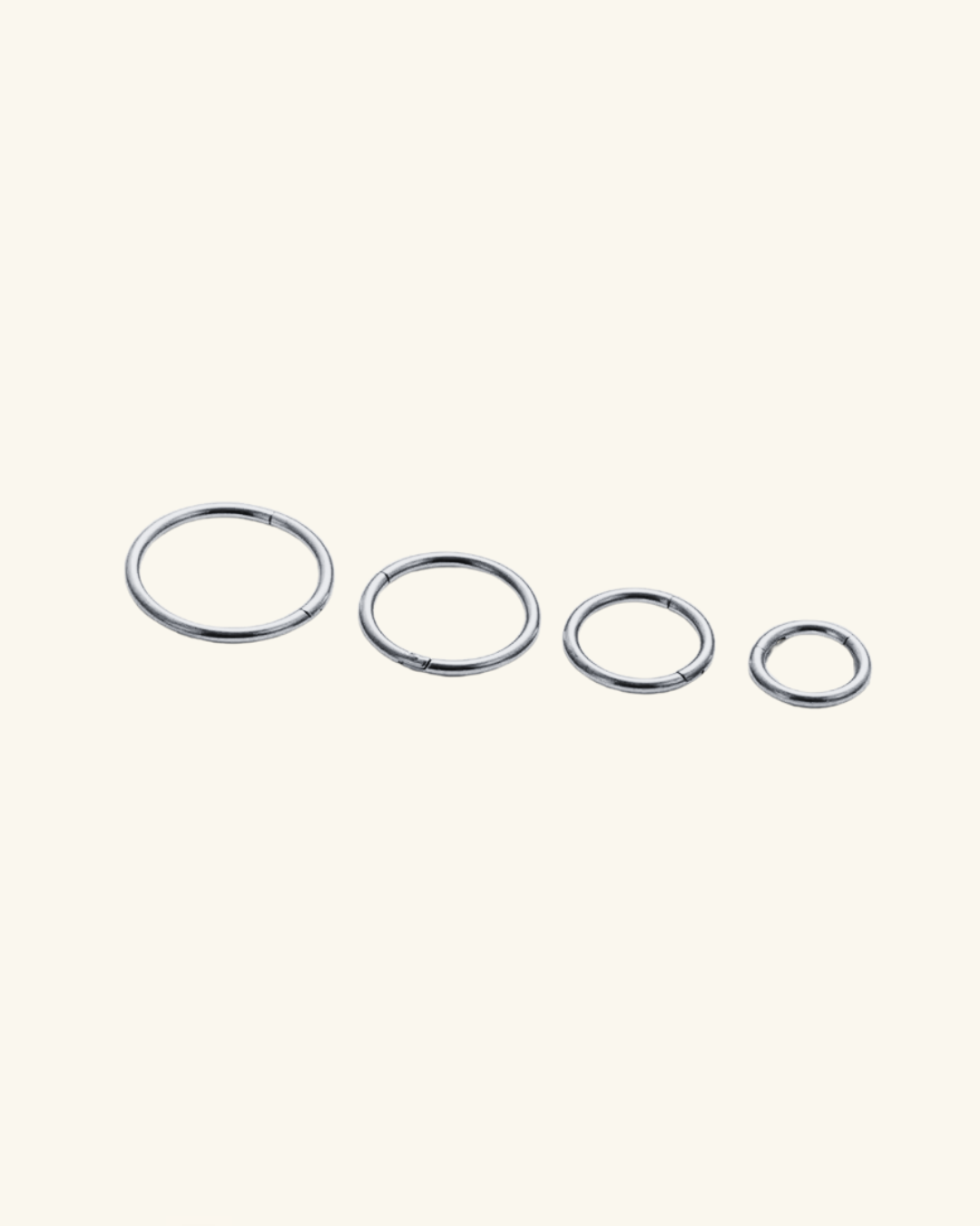 Piercing Aro Liso Plata